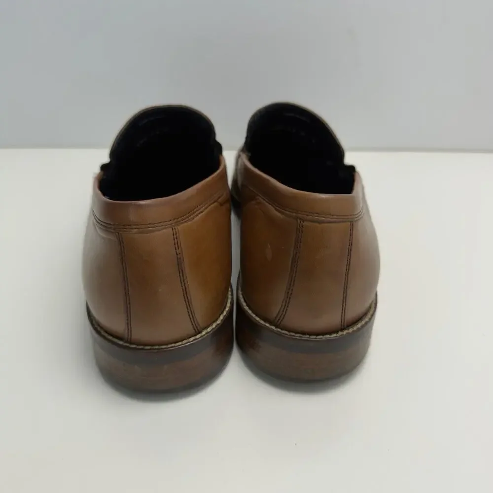 Cole Haan Dress Loafers Shoes Size 11M Leather Chestnut Brown Career Wear